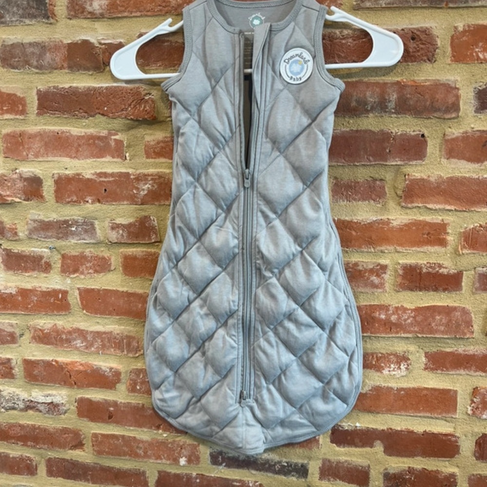 Quilted Gray Sleep Sack